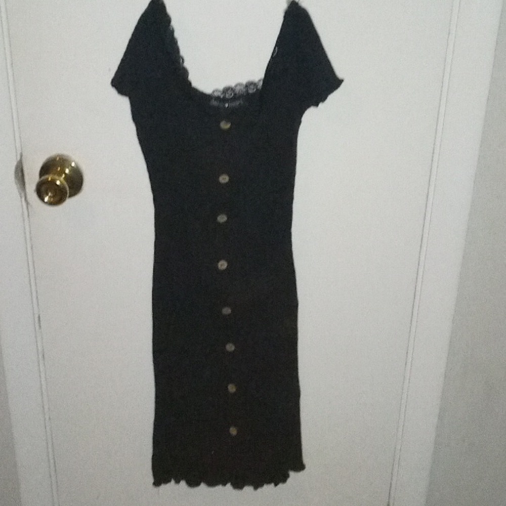 Bodycon dress with bottoms,color:black,size:M